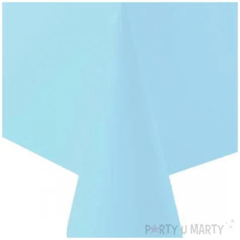 obrus papierowy clear sky blekitny amscan 274x137 cm