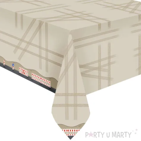 obrus papierowy construction budowa amscan 180 x 120 cm