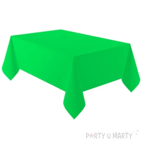 obrus papierowy evergreen zielony amscan 274x137 cm