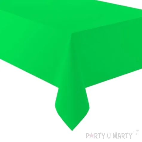 obrus papierowy evergreen zielony amscan 274x137 cm