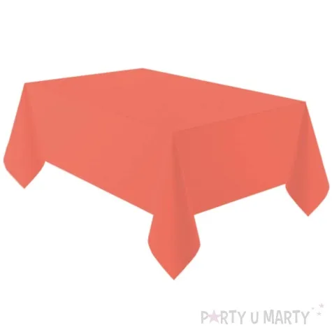 obrus papierowy fiesta rozowy amscan 274x137 cm