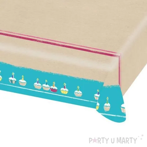 obrus papierowy happy birthday amscan 175 x 115 cm