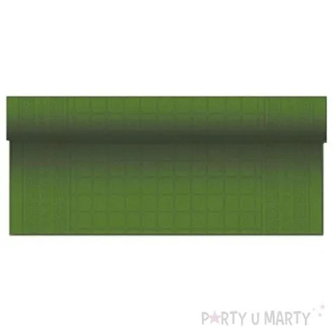 obrus papierowy kratka zielony ciemny 1 2 x 6 m