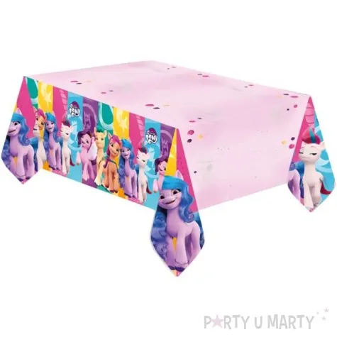 obrus papierowy my little pony rozowy amscan 120 x 180 cm