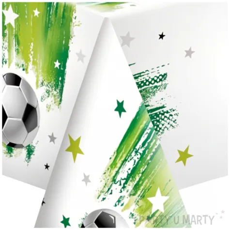 obrus papierowy pilka nozna maki 180 x 120 cm