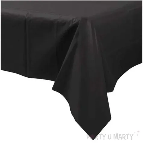 obrus papierowy premium czarny amscan 274 x 137 cm