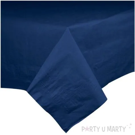 obrus papierowy premium granatowy amscan 274 x 137 cm