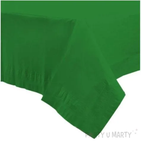 obrus papierowy premium zielony amscan 274 x 137 cm