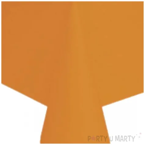 obrus papierowy pumpkin pomaranczowy amscan 274x137 cm