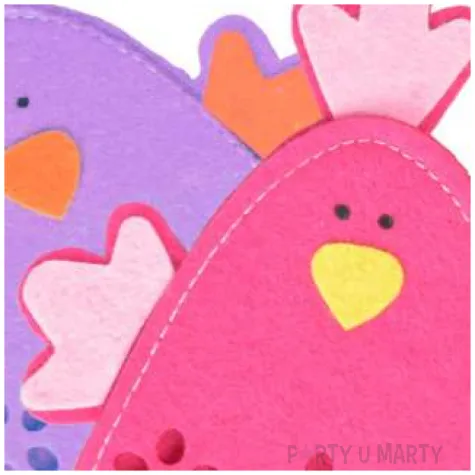 ocieplacz na jajka kurczaki fioletowy arpex 2 szt