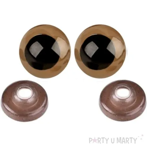 oczka bezpieczne classic brazowe stoklasa 26 mm 2 szt