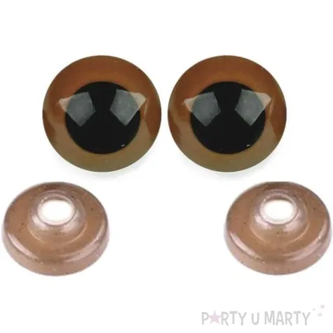 oczka bezpieczne classic brazowe stoklasa 30 mm 2 szt