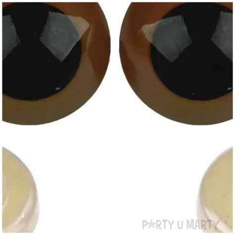 oczka bezpieczne classic brazowy brewis 12 mm 10 szt