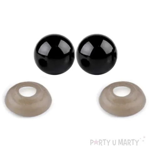 oczka bezpieczne classic czarne stoklasa 6 mm 10 kpl