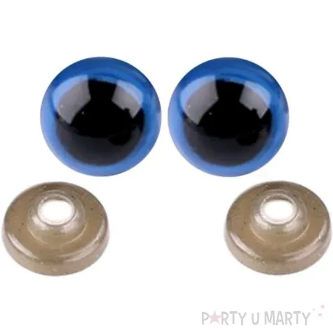 oczka bezpieczne classic niebieskie stoklasa 14 mm 2 szt