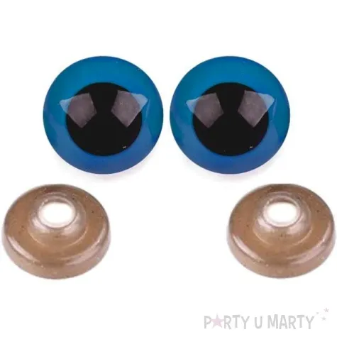 oczka bezpieczne classic niebieskie stoklasa 30 mm 2 szt