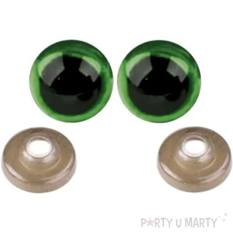 oczka bezpieczne classic zielone stoklasa 14 mm 2 szt