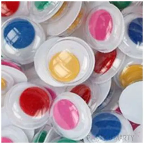 oczka classic mix titanum 10 mm 30 szt