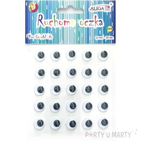 oczka ruchome aliga 12 mm 25 szt
