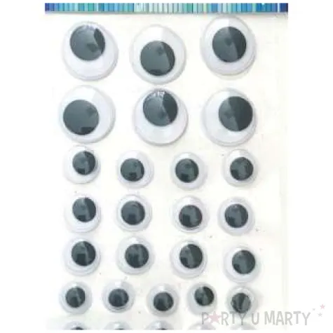 oczka ruchome aliga mix 51 szt