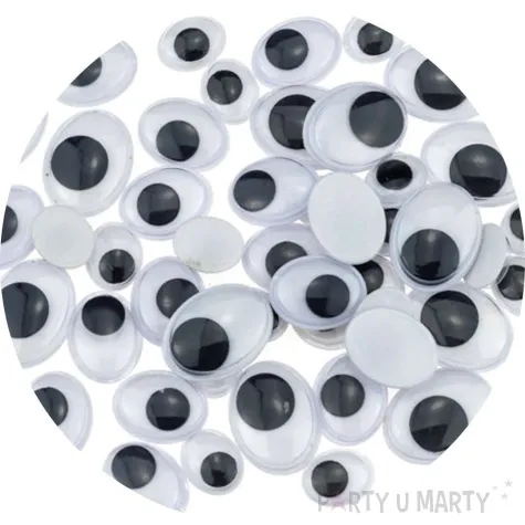 oczka samoprzylepne ruchome brewis 10 16 mm 54 szt