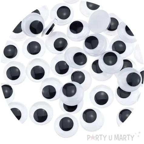 oczka samoprzylepne ruchome brewis 16 mm 40 szt