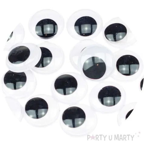 oczka samoprzylepne ruchome brewis 20 mm 20 szt