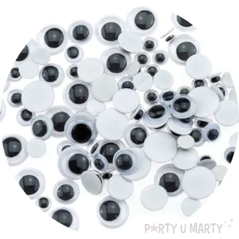 oczka samoprzylepne ruchome brewis 6 10 mm 102 szt