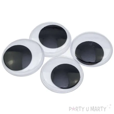 oczka samoprzylepne ruchome i wielkie brewis 30 mm 4 szt