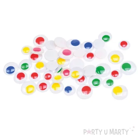 oczka saoprzylepna ruchome mix brewis 12 16 mm 16 szt