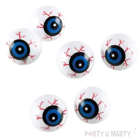 oczy samoprzylepne classic amscan 6 szt