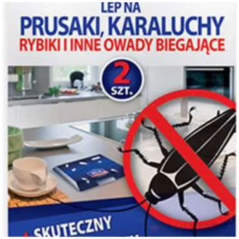 odstraszacz na owady biegajace lep molomit 2 szt