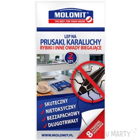odstraszacz na owady biegajace lep molomit 2 szt
