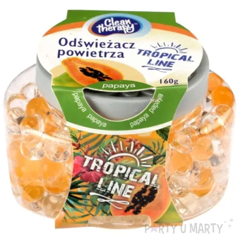 odswiezacz powietrza tropical papaya kulki cleantherapy 160 g