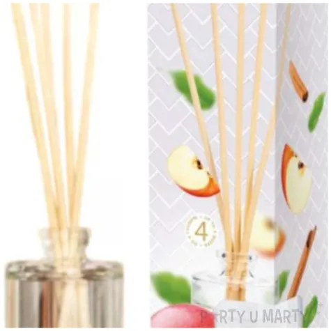 odswiezacz zapachowy jablko z cynamonem patyczki bispol 45 ml