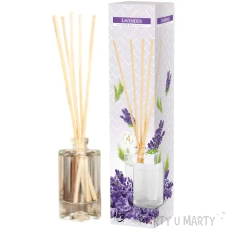 odswiezacz zapachowy lawenda patyczki bispol 45 ml