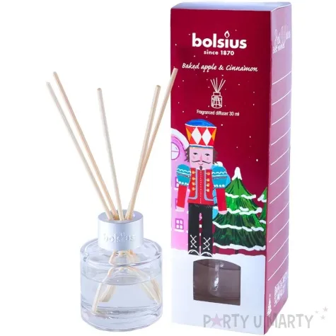 odswiezacz zapachowy pieczone jablko i cynamon patyczki bolsius 30 ml