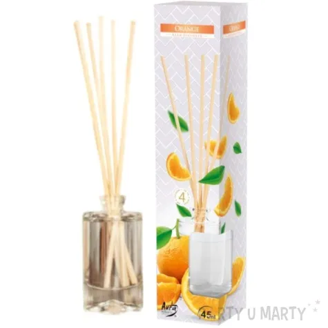 odswiezacz zapachowy pomarancza patyczki bispol 45 ml