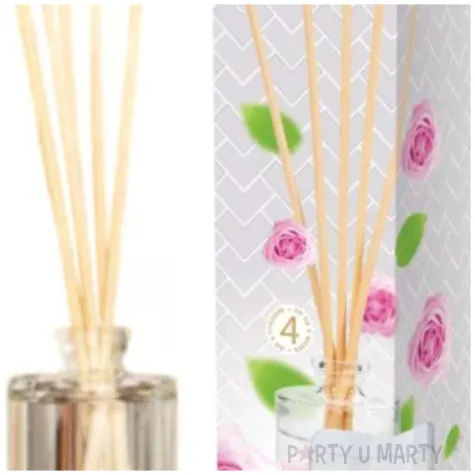 odswiezacz zapachowy roza patyczki bispol 45 ml