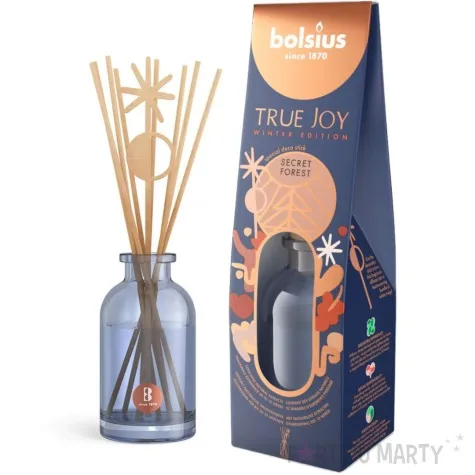 odswiezacz zapachowy true glow secret forest patyczki bolsius 80ml