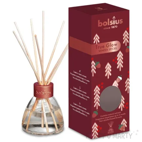 odswiezacz zapachowy true glow winter spices patyczki bolsius 45ml