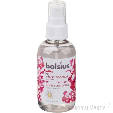 odswiezacz zapachowy true moods roza i bursztyn spray bolsius 75 ml