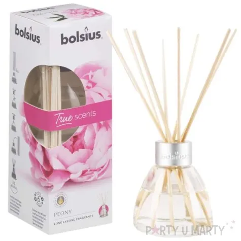 odswiezacz zapachowy true scents piwonia patyczki bolsius 45 ml