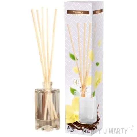 odswiezacz zapachowy wanilia patyczki bispol 45 ml