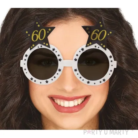 okulary party 60 urodziny gwiazdy guirca