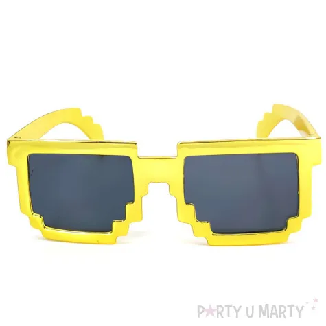 okulary party 8 bit pixel piksele zloty tamipol