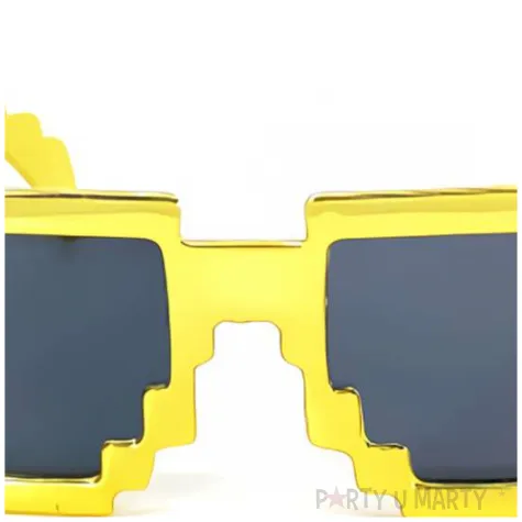 okulary party 8 bit pixel piksele zloty tamipol