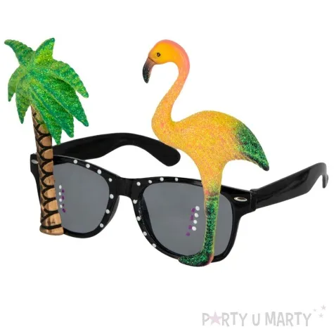 okulary party aloha palma i flaming zloty partypal