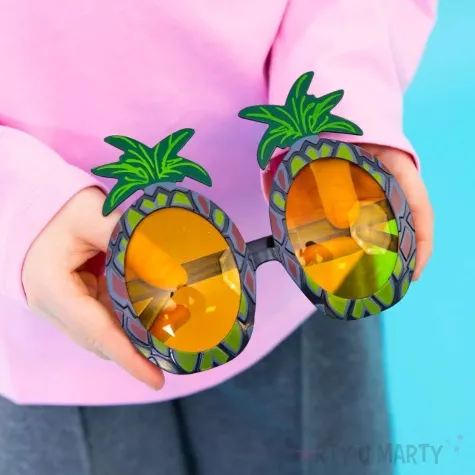 okulary party ananasy partypal