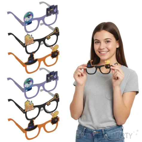 okulary party andrzejki wrozbita maciej mix 6 szt